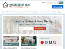Tablet Screenshot of house-extension.co.uk